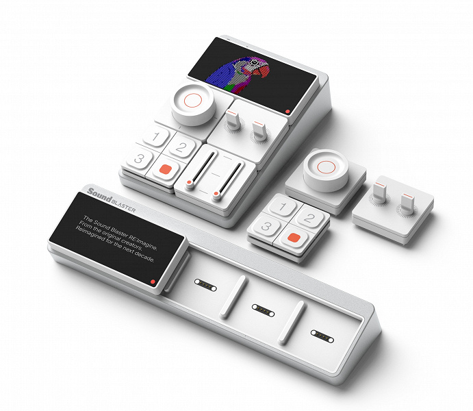 Представлен Creative Sound Blaster Re:Imagine — дизайнерский модульный аудиохаб с DOS-играми и звуковой картой